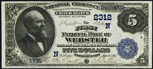 1882 Blue Seal (Date Back & Value Back)