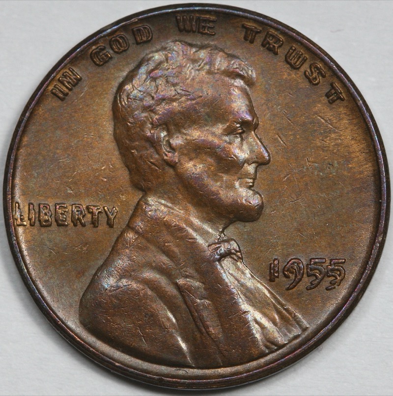 1955 Doubled Die Lincoln Cent obverse